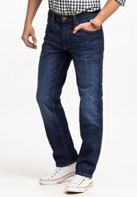 Mustang - MUSTANG TRAMPER TAPERED MĘSKIE SPODNIE JEANSOWE JEANSY DŻINSY DENIM BLUE 1015352 5000 982. Okazja: na co dzień. Wzór: kolorowy. Sezon: zima. Styl: klasyczny, casual, elegancki #3