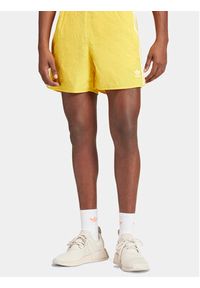 Adidas - adidas Szorty sportowe adicolor Classics Sprinter IM9418 Żółty Regular Fit. Kolor: żółty. Materiał: syntetyk. Styl: sportowy #4