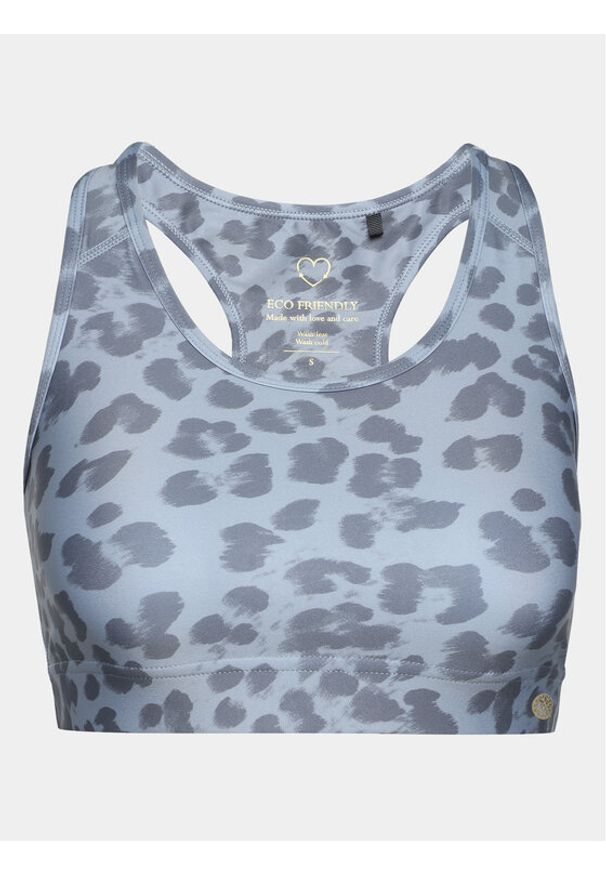 Athlecia Biustonosz sportowy France W Printed Bra EA211408 Kolorowy Regular Fit. Materiał: syntetyk. Wzór: kolorowy