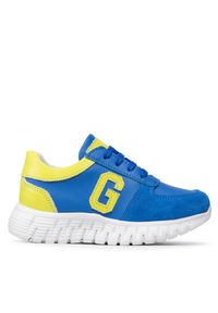 Sneakersy Guess. Kolor: niebieski