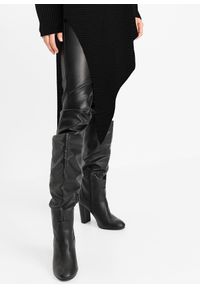 bonprix - Długi sweter. Kolor: czarny. Długość: długie #2