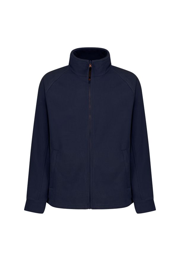 Regatta - Męska kurtka polarowa Thor III (Dark Navy). Kolor: niebieski, zielony, wielokolorowy. Materiał: polar. Sport: turystyka piesza