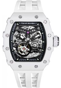 NoName - Zegarek męski Tsar Bomba TB8208C-07 biały. Kolor: biały #1