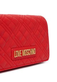 Love Moschino - LOVE MOSCHINO Torebka JC4079PP0OLA0500 Czerwony. Kolor: czerwony. Materiał: skórzane #3