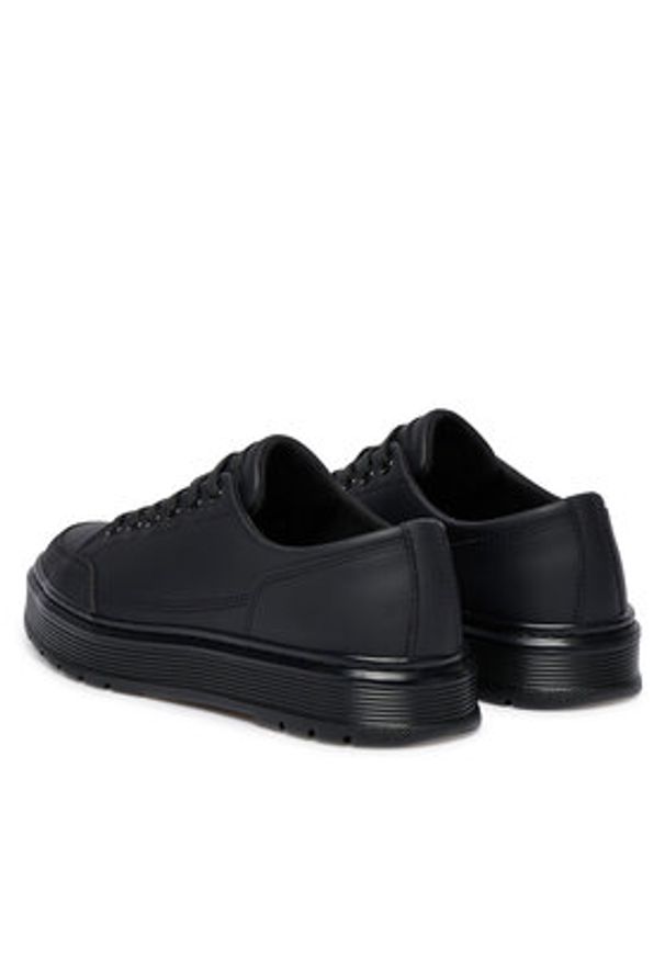 Dr. Martens Półbuty Brookline 6 Eye DM41542001 Czarny. Kolor: czarny. Materiał: skóra