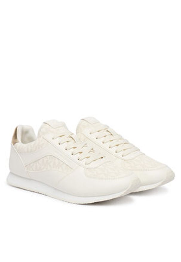 MICHAEL Michael Kors Sneakersy Cindy 43T6CDFS3L Kremowy. Kolor: kremowy. Materiał: skóra