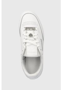 Reebok Classic sneakersy Club C 85 H05855 kolor biały. Zapięcie: sznurówki. Kolor: biały. Materiał: guma. Model: Reebok Club, Reebok Classic #4