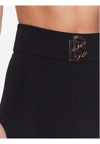 Babylon Spodnie materiałowe S_S00506 Czarny Slim Fit. Kolor: czarny. Materiał: materiał, syntetyk #3