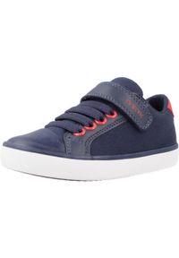 Geox - Buty GEOX J GISLI B B Niebieski. Kolor: niebieski. Materiał: tkanina. Sport: turystyka piesza #1