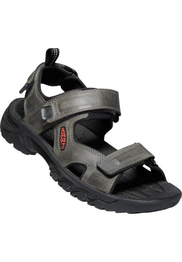 keen - Sandały męskie Keen Targhee III Open Toe Sandal. Nosek buta: otwarty. Kolor: szary