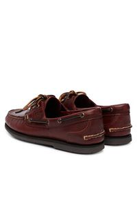Timberland Mokasyny Classic Boat 2 Eye TB0250452141 Bordowy. Kolor: czerwony. Materiał: skóra #6