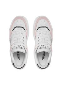 Guess Sneakersy Clarkz2 FLPCLK ELE12 Biały. Kolor: biały. Materiał: skóra #6