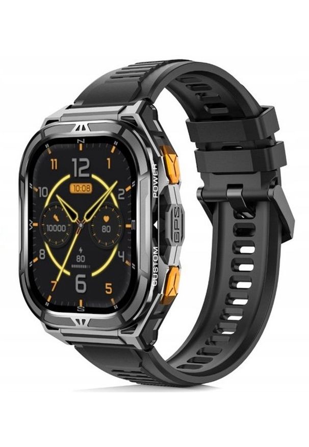 Smartwatch GPS Valdus-Wenom VG46 Pro Multifunkcyjny, wodoodporny + 2paski. Rodzaj zegarka: smartwatch