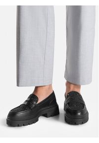 Jenny Fairy Loafersy HY58682-8B Czarny. Kolor: czarny. Materiał: skóra #7