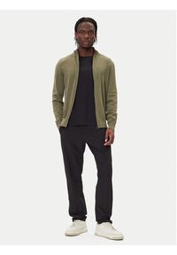 BOSS Kardigan Kanozip_S 50543692 Zielony Regular Fit. Kolor: zielony. Materiał: bawełna #4