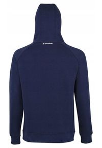 TECNIFIBRE - Bluza z kapturem męska Tecnifibre Fleece Hoodie. Typ kołnierza: kaptur. Kolor: niebieski #2