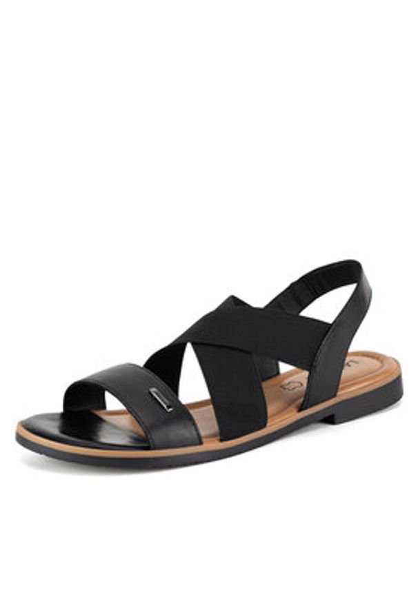 Lasocki Sandały WI16-DOROTHY-01 Czarny. Kolor: czarny. Materiał: materiał