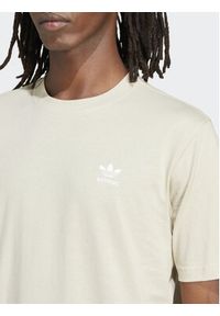 Adidas - adidas T-Shirt Trefoil Essentials IR9689 Beżowy Regular Fit. Kolor: beżowy. Materiał: bawełna #5
