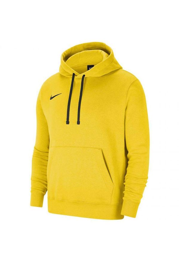 Nike - Damska Bluza Z Kapturem Park 20. Typ kołnierza: kaptur. Kolor: żółty