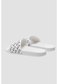EA7 Emporio Armani - EA7 EMPORIO ARMANI Białe klapki, Rozmiar 37. Kolor: biały #4
