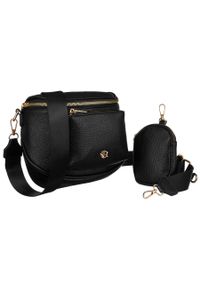 ROVICKY - Saszetka czarna Rovicky R-KP-04-F19. Kolor: czarny. Materiał: skórzane #1