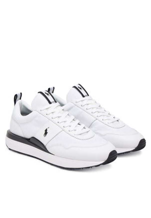 Polo Ralph Lauren Sneakersy 809P01639001 Biały. Kolor: biały. Materiał: materiał