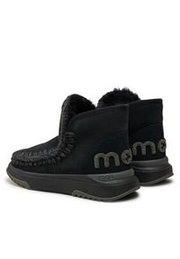 Mou Śniegowce Eskimo Jogger Glitter FW421001A Czarny. Kolor: czarny. Materiał: skóra, zamsz #2