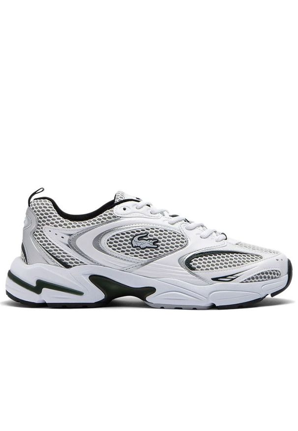 Buty Lacoste Storm 96 2K 749SMA0021-1R5 - białe. Zapięcie: sznurówki. Kolor: biały. Materiał: skóra, syntetyk. Szerokość cholewki: normalna