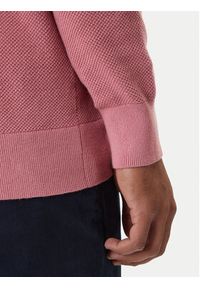 TOMMY HILFIGER - Tommy Hilfiger Sweter Essential MW0MW36347 Koralowy Regular Fit. Kolor: pomarańczowy. Materiał: bawełna #2