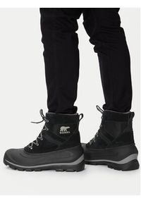 sorel - Sorel Śniegowce Buxton™ Lace Wp 2084901010 Czarny. Kolor: czarny. Materiał: zamsz, skóra #7
