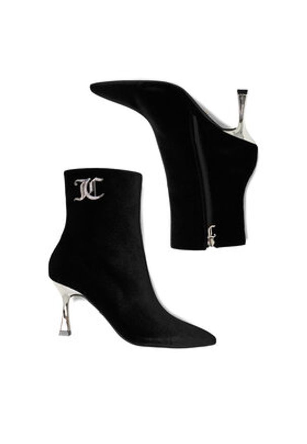 Juicy Couture Botki EO-R24SS94660 Czarny. Kolor: czarny. Materiał: materiał