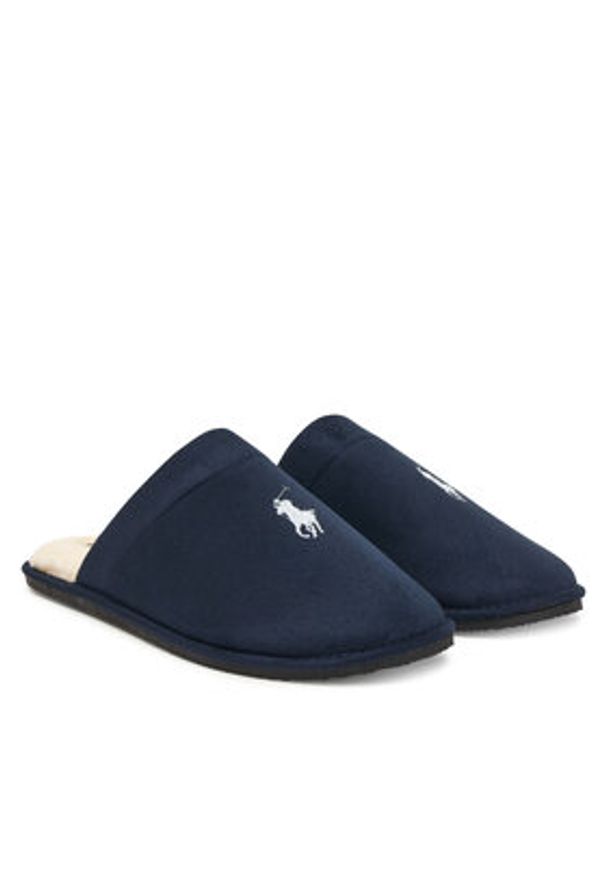 Polo Ralph Lauren Kapcie Klarence Dress 843981604002 Granatowy. Kolor: niebieski. Materiał: materiał