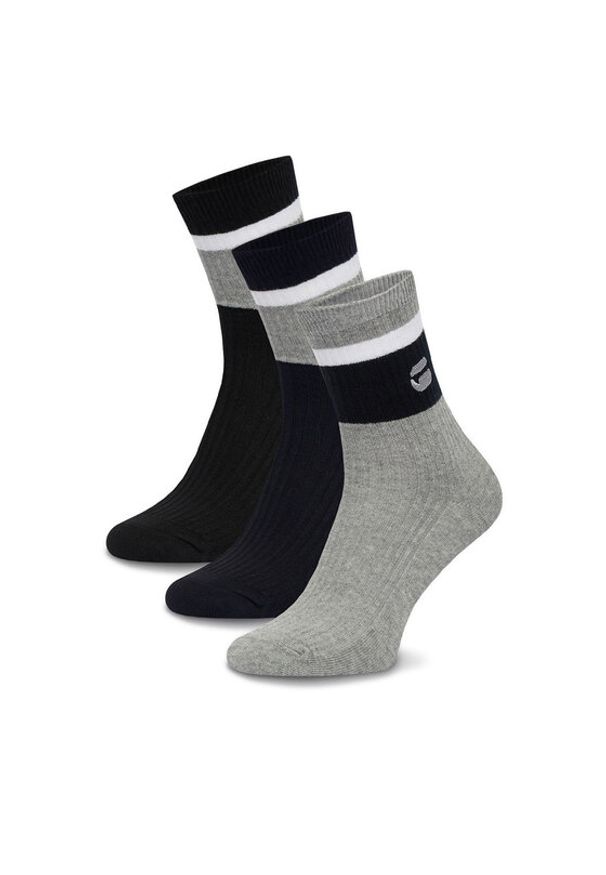 G-Star RAW - G-Star Raw Skarpety długie CEO_LA_G-STAR_20258_Z_AW25 (3-PACK) Kolorowy. Materiał: bawełna. Wzór: kolorowy