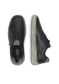 Rieker Sneakersy 04003-00 Czarny. Kolor: czarny. Materiał: skóra