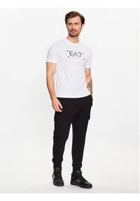 EA7 Emporio Armani T-Shirt 3RPT20 PJM9Z 1100 Biały Regular Fit. Kolor: biały. Materiał: bawełna #4