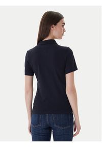 TOMMY HILFIGER - Tommy Hilfiger Polo 1985 WW0WW42047 Granatowy Slim Fit. Typ kołnierza: polo. Kolor: niebieski. Materiał: bawełna #4
