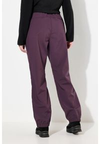 ULLA POPKEN - Damskie Spodnie softshell wodoodporne profilowane kolana polarowa podszewka. Kolekcja: plus size. Kolor: różowy, wielokolorowy, fioletowy. Materiał: materiał, poliester. Sezon: lato. Sport: turystyka piesza