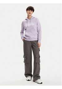 The North Face Bluza Drew Peak Pull NF0A55EC Fioletowy Regular Fit. Kolor: fioletowy. Materiał: bawełna #6