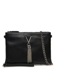 VALENTINO - Valentino Torebka Divina VBS1R419G Czarny. Kolor: czarny. Materiał: skórzane