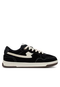 S.W.C Stepney Workers Club Sneakersy Pro Cup 01 S-Strike YQ02015 Czarny. Kolor: czarny. Materiał: zamsz, skóra