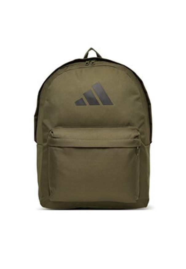Adidas - adidas Plecak C-CLSC BARS BP IS7051 Khaki. Kolor: brązowy. Materiał: poliester