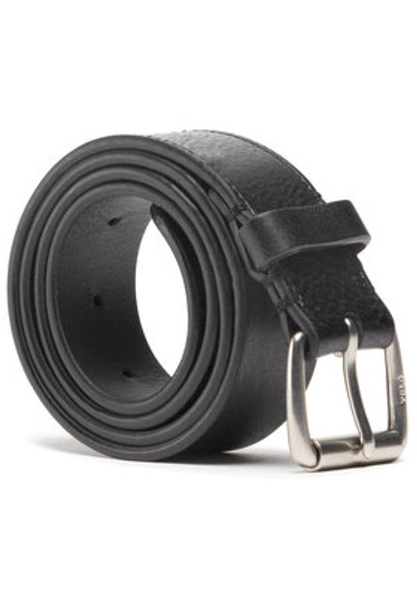 Polo Ralph Lauren Pasek Męski Rgd Chrm Bt 405826042001 Czarny. Kolor: czarny. Materiał: skóra