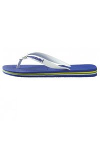 Japonki Havaianas Brasil Logo. Kolor: niebieski #2