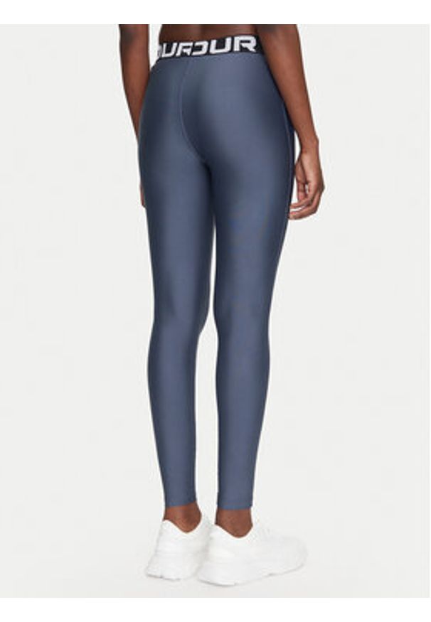 Under Armour Legginsy Ua Hg Authentics 1383559 Szary Slim Fit. Kolor: szary. Materiał: syntetyk