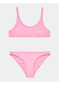 Pepe Jeans Strój kąpielowy Mauricia PGB10387 Różowy. Kolor: różowy