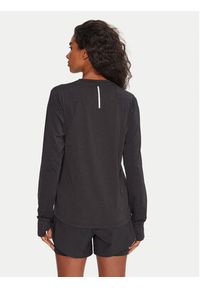 Reebok Koszulka techniczna RK25184CCW Czarny Slim Fit. Kolor: czarny. Materiał: syntetyk