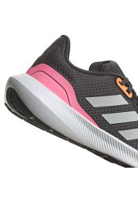 Adidas - Buty adidas Runfalcon 3 HP7564 szare. Zapięcie: sznurówki. Kolor: szary. Materiał: guma. Szerokość cholewki: normalna. Model: Adidas Cloudfoam. Sport: bieganie #6