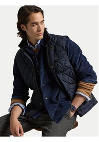 Polo Ralph Lauren Kamizelka 710940375001 Granatowy Regular Fit. Typ kołnierza: polo. Kolor: niebieski. Materiał: syntetyk #3