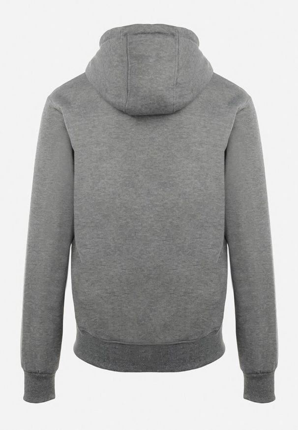 Born2be - Ciemnoszara Bluza z Kapturem Gorgo. Okazja: na co dzień. Typ kołnierza: kaptur. Kolor: szary. Materiał: jeans. Długość rękawa: długi rękaw. Długość: długie. Styl: klasyczny, elegancki, casual