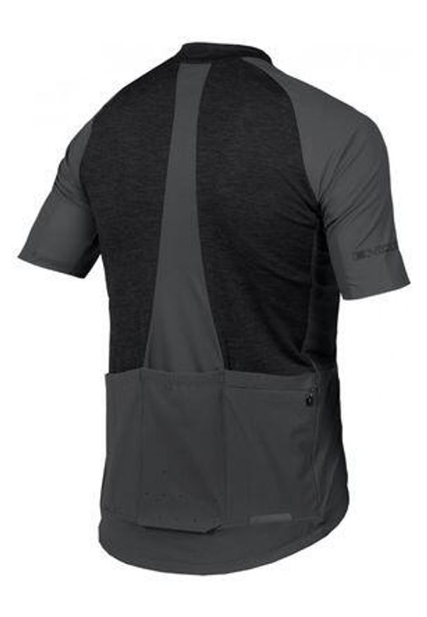 ENDURA - Koszulka rowerowa męska Endura GV500 Reiver S/S. Kolor: czarny. Sport: kolarstwo